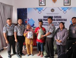 Dukung Ketahanan Pangan, Rutan Siak Bagikan Bantuan Sosial