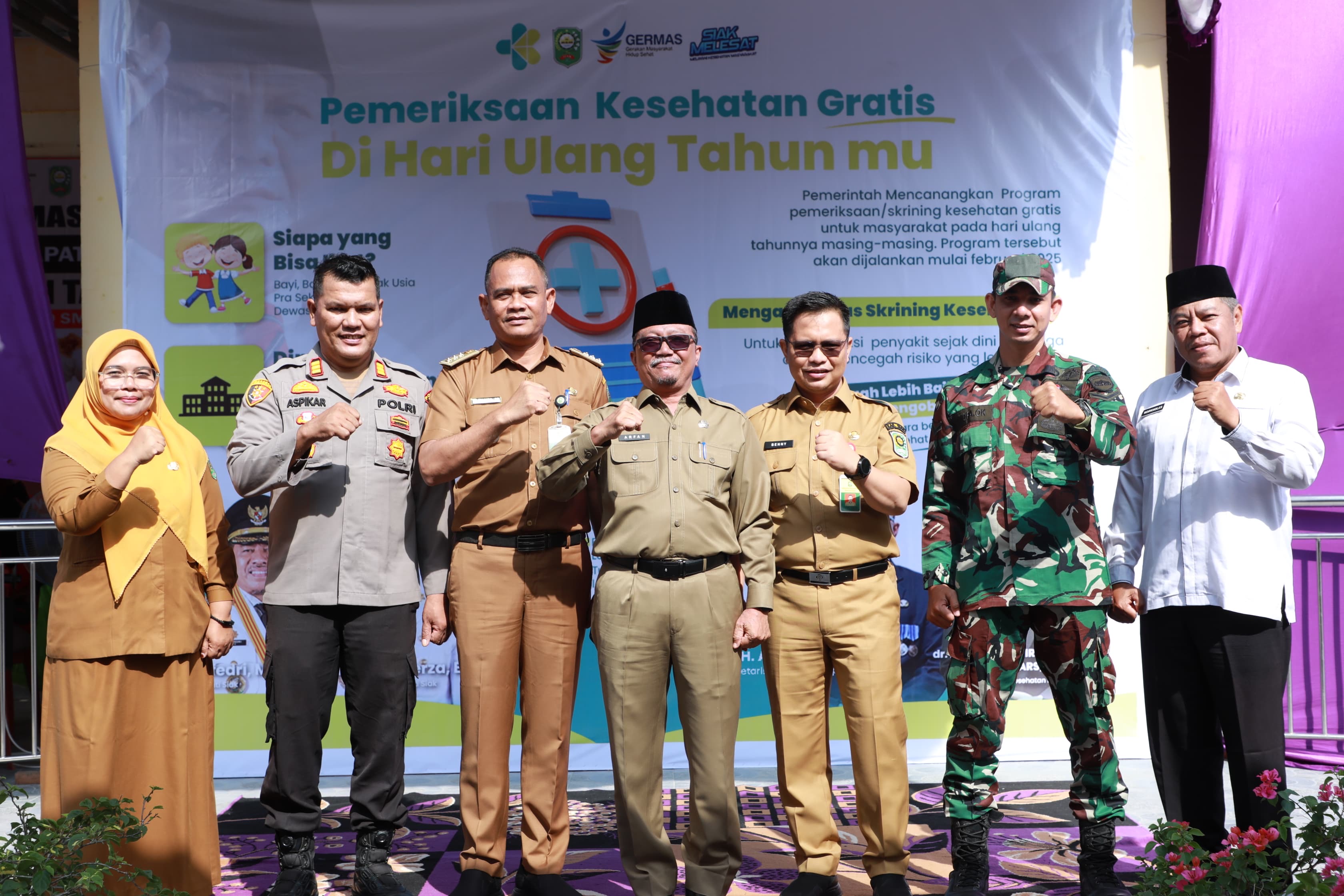 Kado Spesial, Warga Siak yang Berulang Tahun Bisa Periksa Kesehatan Gratis