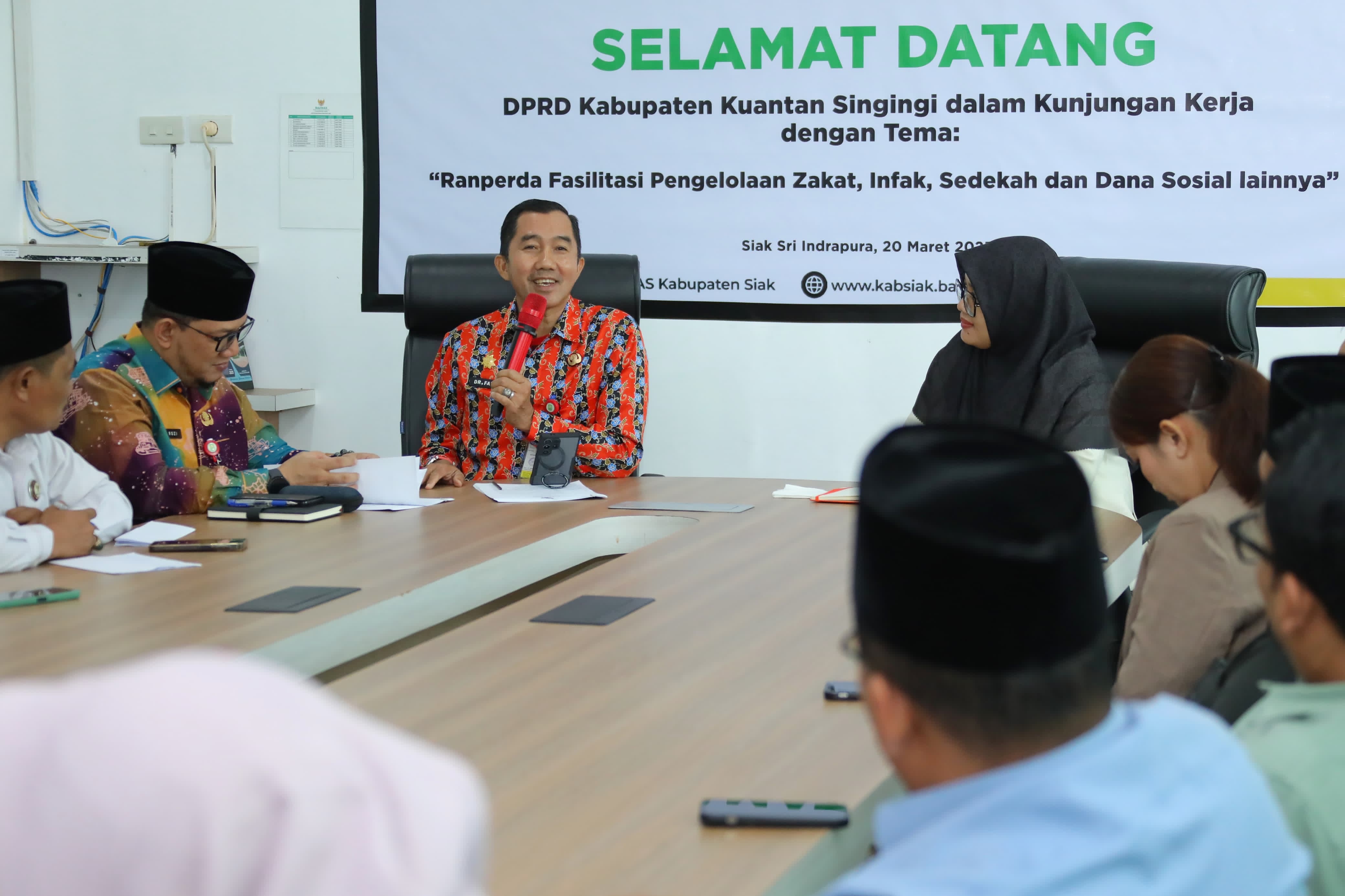 DPRD Kuansing Belajar Strategi Pengelolaan Zakat Ke Siak