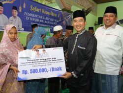 Wujud Silaturahmi dan Kepedulian di Bulan Suci, Pemkab Siak Safari Ramadhan di Sungai Apit