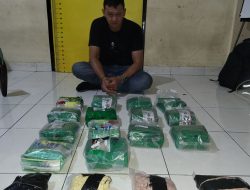 Residivis Narkoba Kembali Diringkus Polda Riau, Polisi Sita 14 Kg Sabu dan Ribuan Pil Ekstasi