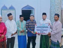 Pemkab Siak dan BRK Syariah Salurkan Bantuan Pembangunan Masjid