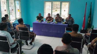 Tertibkan Lalu Lintas, Kasat Lantas dan Upika Tualang Kumpulkan Perusahaan Bahas Truck Masuk Kota