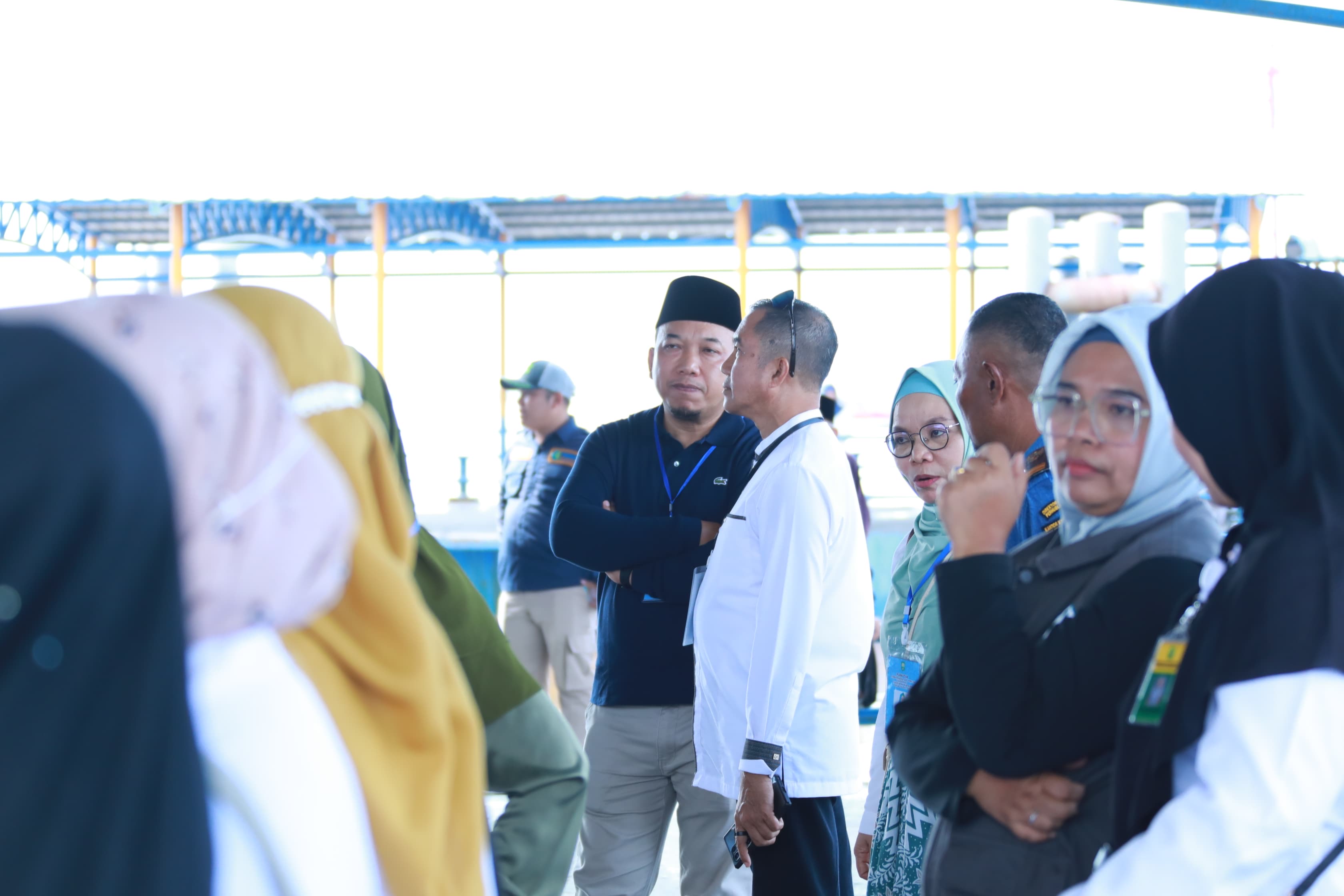 Jamaah Haji Siak Kloter BTH-11 Tinggalkan Tanjung Buton Menuju Batam
