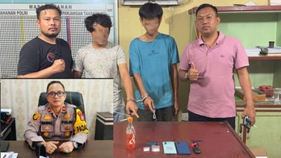 Tak Berkutik Saat Digerebek, Dua Pria Ketahuan Nyabu di Wisma Kandis