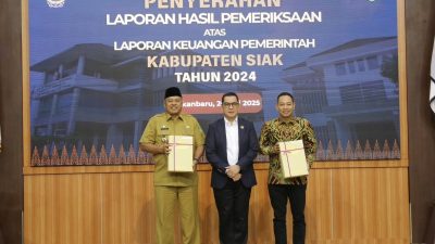 14 Kali Berturut-turut, Siak Ukir Sejarah WTP di Pengujung Kepemimpinan Alfedri