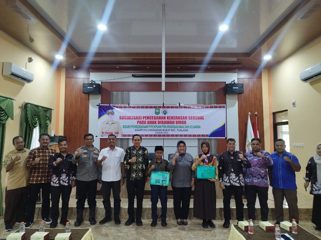 Polisi dan Pemkab Siak Turun Tangan  Beri Edukasi Atasi Kekerasan Anak di Tualang