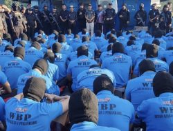 100 Narapidana Riau Dipindahkan ke Nusakambangan