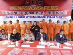 Polda Riau Bongkar Jaringan Judi Online Bermodus Game Higgs Domino, Omzet Capai Rp3,6 Miliar