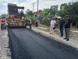 Pacu Jalur Bawa Berkah, Jalan Provinsi Lintas Inhu-Kuansing Mulai Diperbaiki