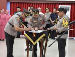 Kapolda Riau Pimpin Sertijab Sejumlah Kapolres dan PJU Berikut Pesannya