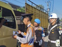 Operasi Patuh Lancang Kuning 2025 di Lintas Pekanbaru-Bangkinang, 65 Pelanggaran Ditindak