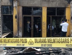 Pasca Kebakaran, Aktivitas di Disnaker Riau Lumpuh Total, Polresta Pekanbaru Ungkap Dugaan Arus Pendek