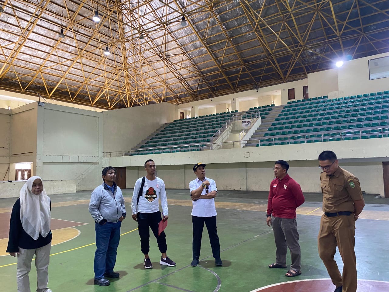 GOR Tualang dan Kolam Renang IKPP Disiapkan Jadi Venue Porprov Riau 2026 di Siak GOR Tualang dan Kolam Renang IKPP Disiapkan Jadi Venue Porprov Riau 2026 di Siak