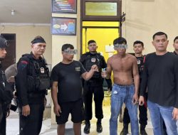 Tim Raga Brimob Riau Amankan Dua Pria Diduga Pengguna Narkoba di Pekanbaru
