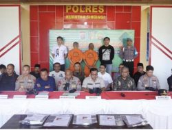 Polisi Musnahkan 24 Unit Rakit PETI di Kuansing, Pemkab Edukasi Masyarakat Tambang Berizin