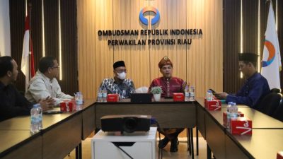 Kemenkumham Riau dan Ombudsman RI Riau Perkuat Sinergi untuk Tingkatkan Pelayanan Publik