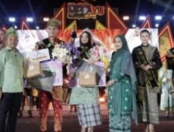 Rafi dari Meranti dan Diajeng dari Bengkalis Dinobatkan Bujang Dara Riau 2025
