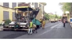 PUPR Riau Percantik Jalan Dt. Setia Maharaja Demi Kenyamanan Pengendara