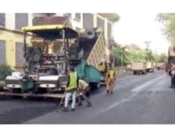 PUPR Riau Percantik Jalan Dt. Setia Maharaja Demi Kenyamanan Pengendara