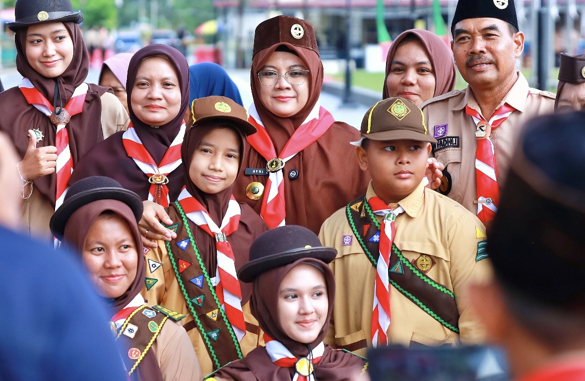 Kenangan dan Inspirasi Bupati Afni di Hari Pramuka ke-64