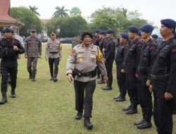 Brimob Polda Riau Siagakan 1 Kompi untuk Amankan Festival Pacu Jalur 2025 di Kuansing