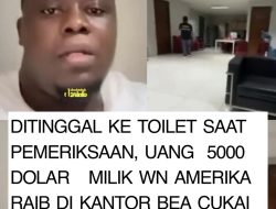 Diduga Kehilangan Uang Saat Diperiksa Bea Cukai Bandara Soe Ta, WNA Amerika Tuntut Bukti Rekaman CCTV