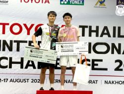 Richie dan Adinata Bergantian Rebut Gelar di Thailand, Sinyal Cerah Regenerasi Tunggal Putra Indonesia