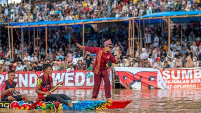 Tradisi Pacu Jalur Kuantan Singingi Genap 125 Tahun, Bupati Sampaikan Ini