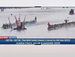 Bintang Emas Cahaya Intan 2023 Juarai Pacu Jalur Kuansing 2025
