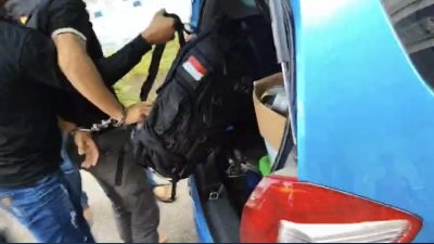 Dua Pria Pengendara Jazz Biru Ditangkap Polda Riau, 44 Kilogram Sabu Gagal Beredar di Pekanbaru