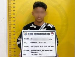 Jadi Kurir Heroin, Remaja 16 Tahun di Pekanbaru Diringkus Polisi