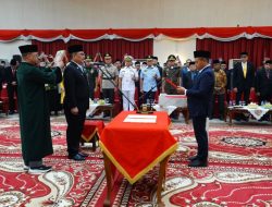 Syahrial Abdi Resmi Jabat Sekda Riau, Berikut Pesan Gubernur  Abdul Wahid