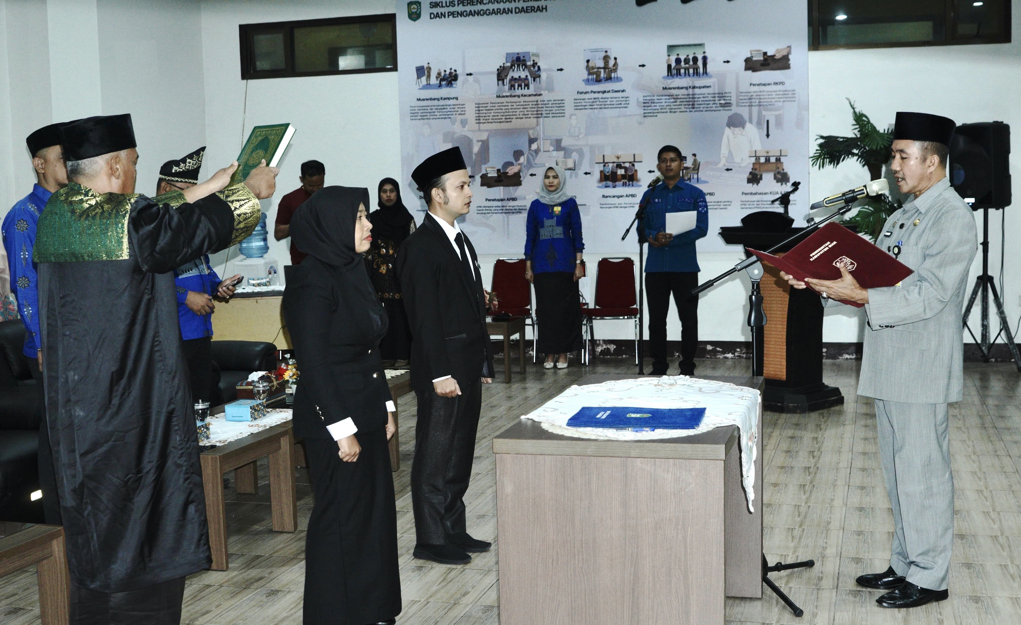 PJ Sekda Siak Perkuat Birokrasi dengan Pelantikan Pejabat Fungsional