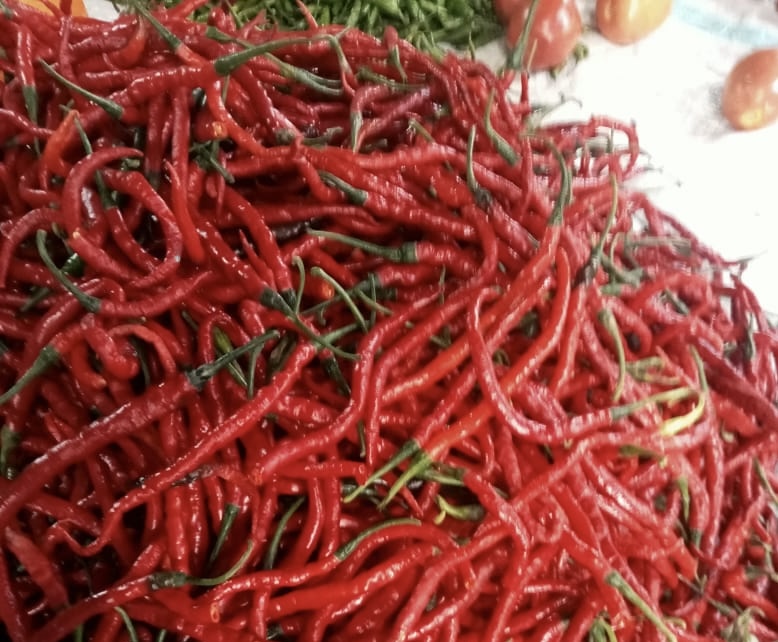 Harga Cabai Merah di Pasar Tuah Serumpun Tembus Rp110 Ribu, Emak-emak Menjerit