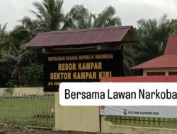 Polsek Kampar Kiri Ringkus Tiga Pengedar Sabu, Warga Diminta Perangi Narkoba