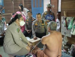 Polres Siak Gelar Sunat dan Pengobatan Gratis, Wujud Kepedulian di Hari Lalu Lintas ke-70