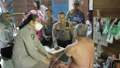 Polres Siak Gelar Sunat dan Pengobatan Gratis, Wujud Kepedulian di Hari Lalu Lintas ke-70