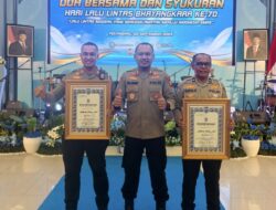 Kasat Lantas AKP Kaliman Siregar Harumkan Nama Polres Siak di Ajang HUT Lalu Lintas Polda Riau