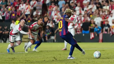 Laga Barcelona Vs Rayo Vallecano Sengit dan Penuh Drama di Estadio de Vallecas
