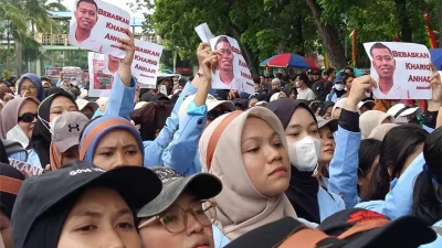 Mahasiswa Riau Gelar Aksi Damai di DPRD, Suarakan Aspirasi soal RUU Perampasan Aset
