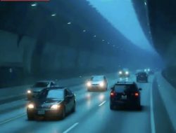 China Bangun Terowongan Jalan Raya Bawah Laut