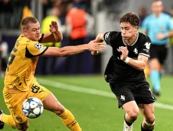 Hujan Gol di Turin! Juventus Tahan Borussia Dortmund 4-4 di Liga Champions