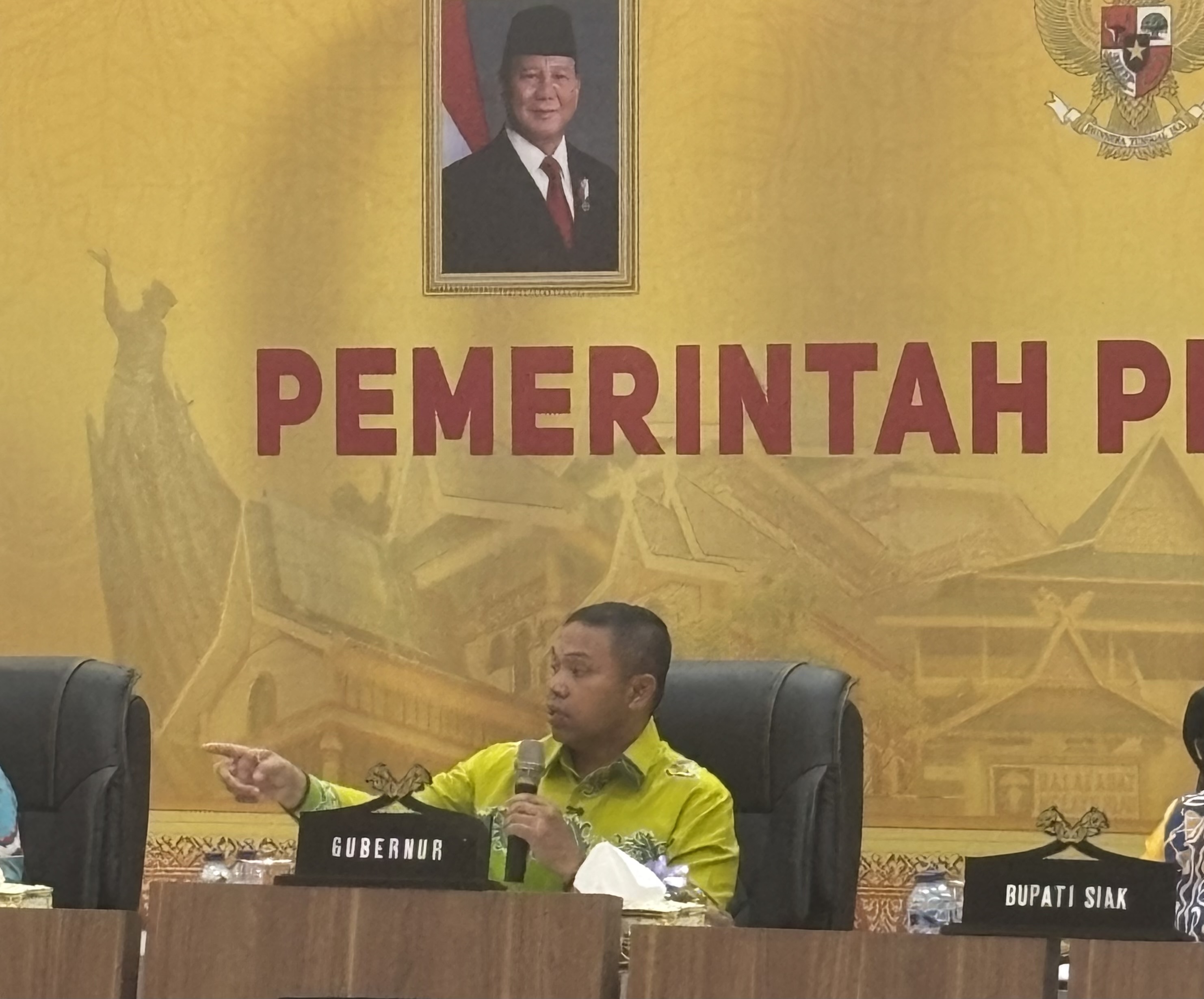 Gubernur Riau Abdul Wahid Larang Keras Pungutan dan Gratifikasi di Lingkungan Pemprov