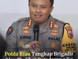 Polda Riau Ungkap Kasus 1 Kg Narkoba, Empat Pelaku Diamankan Satu Diantaranya Polisi