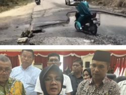 Jalan Perawang–Sei Mandau Rusak, Warga Terancam Celaka, Bupati: Perusahaan Harus Ulurkan Tangan