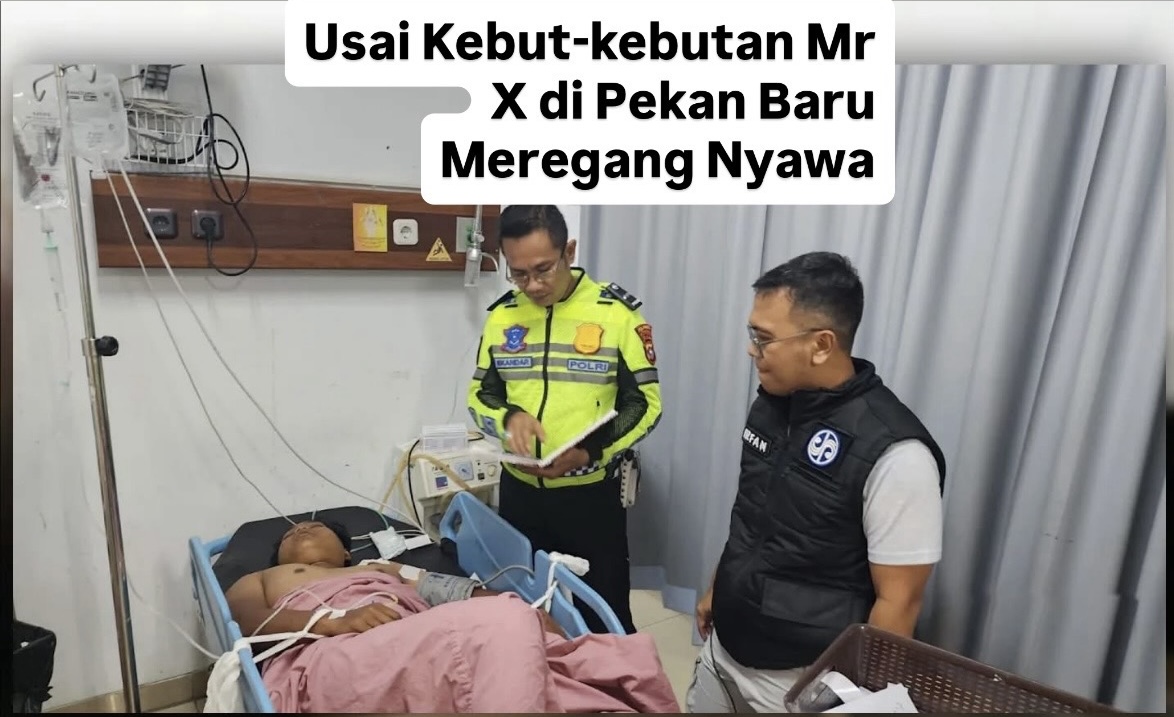 Sempat Dirawat, Pemotor di Pekanbaru Tewas Usai Tabrak HR-V dari Belaka