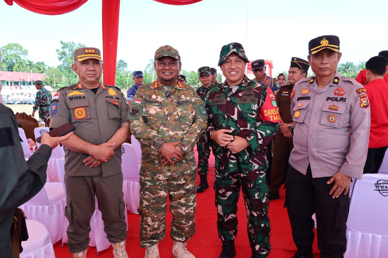 TMMD ke-126, TNI Bersama Pemkab Siak Bangun Desa dan Ketahanan Pangan TMMD ke-126, TNI Bersama Pemkab Siak Bangun Desa dan Ketahanan Pangan