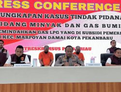 Dua Pemilik Pangkalan Jadi Tersangka Oplos Gas LPG di Pekanbaru, Raup Rp70 Juta Per Bulan