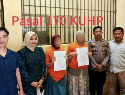 Gara-gara Olokan Nenek, Dua Ibu Muda di Kuansing Kompak Keroyok Janda